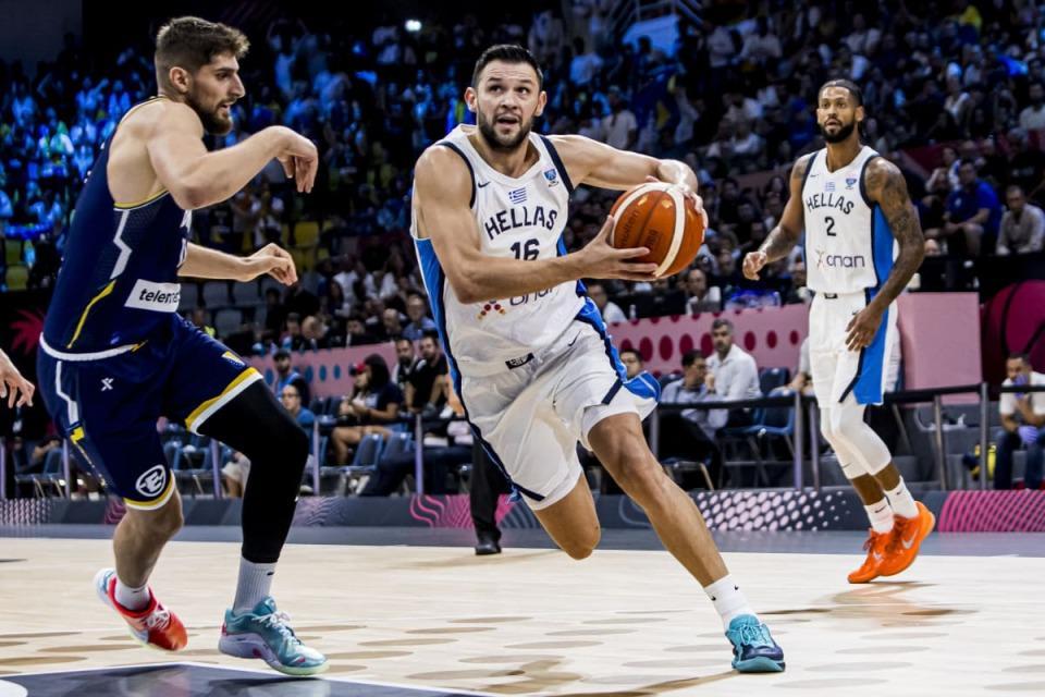 前火箭掘金锋线的能力已经大幅下滑了，希腊队真是青黄不接了？